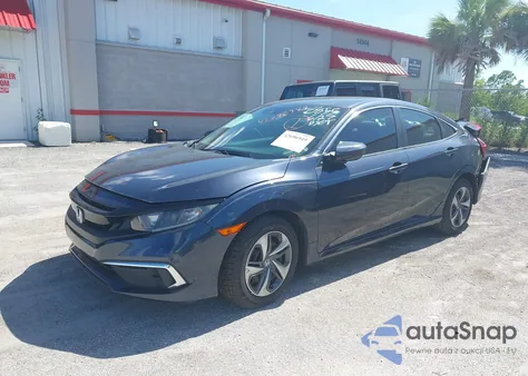 2019 Honda Civic Lx z USA, uszkodzony, nr VIN 2HGFC2F68KH600855